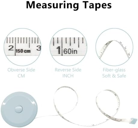 GDMINLO 3 Pack Tape Measure Measuring Tape - Image 3