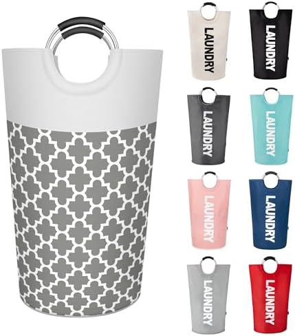 Caroeas 90L Light Laundry Basket, Waterproof Laundry Hamper, Laundry Bag by Caroeas