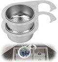 2pcs Swan-Shaped Drain Basket, Stainless Steel Sink Strainer Catcher by Unknown