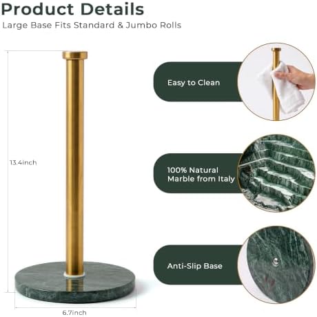 Marble Paper Towel Holder - Image 2