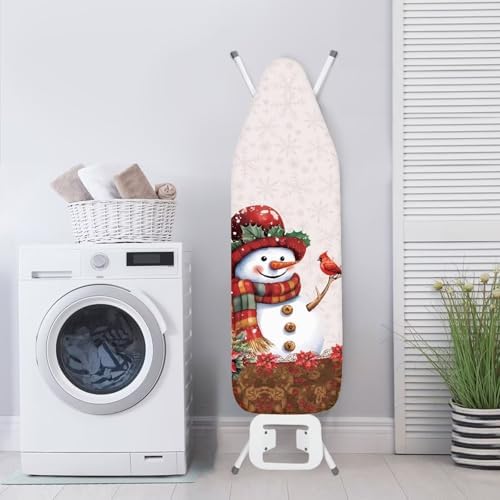 Robin Snowman Ironing Board Cover Standard Size Christmas Iron Board Cover - Image 3