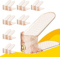 Shoe Slots Organizer, Adjustable 15 Pack Shoe Stacker by WMBOOX