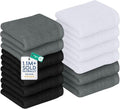 DAN RIVER 12 Pack Cotton Wash Cloths Set by DanRiver