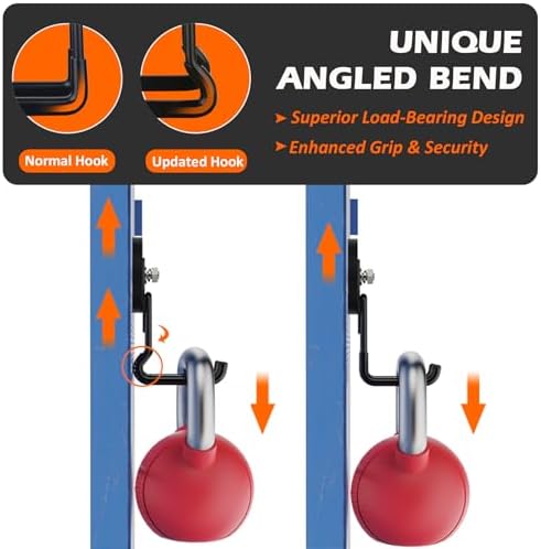 MUTUACTOR Upgraded Strong Magnetic Hooks, 20lbs Anti-Scratch Garage Storage - Image 5