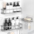 YASONIC Shower Caddy Adhesive, Rustproof Shower Organizer by YASONIC