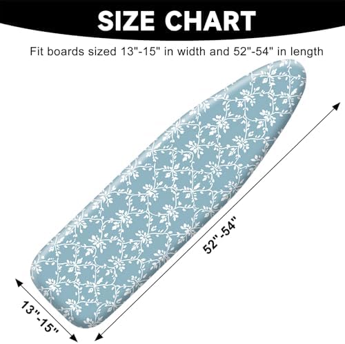 Ironing Board Cover 15"x54"，Standard Ironing Board Replacement Cover，Easy Fit - Image 2