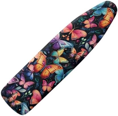 Flashideas Colorful Butterfly Ironing Board Cover and Pad- 52" x 13" Iron Board by Flashideas