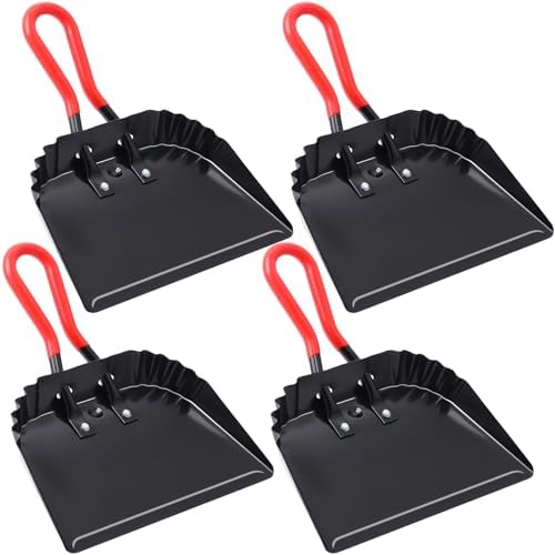Uiifan 12 Inch Heavy Duty Metal Dustpans by Uiifan