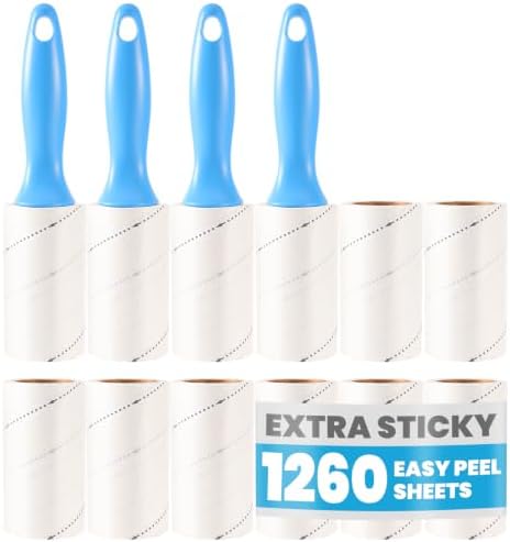 1260 Sheets Extra Sticky Lint Roller by Unknown