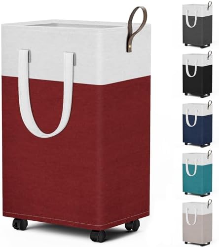 HomeHacks 75L Rolling Laundry Basket by HomeHacks