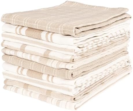 KAF Home Assorted Flat Kitchen Towels by KAFHome