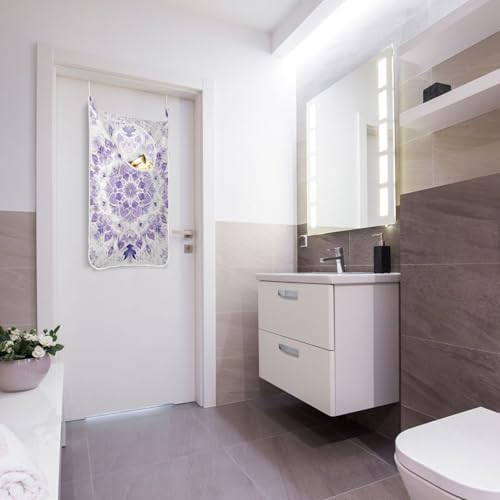 1PC Hanging Laundry Hamper Bag Over the Door Laundry Hamper Wall Hamper Large - Image 7