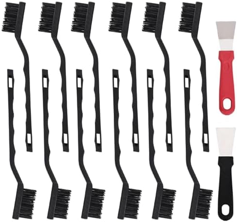 48 Pcs Mini Nylon Brush Set, Nylon Scratch Brush by Unknown