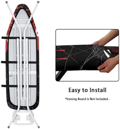 GLENLCWE Blood Skeleton Ironing Board Cover, Halloween Iron Board Covers and - Image 4