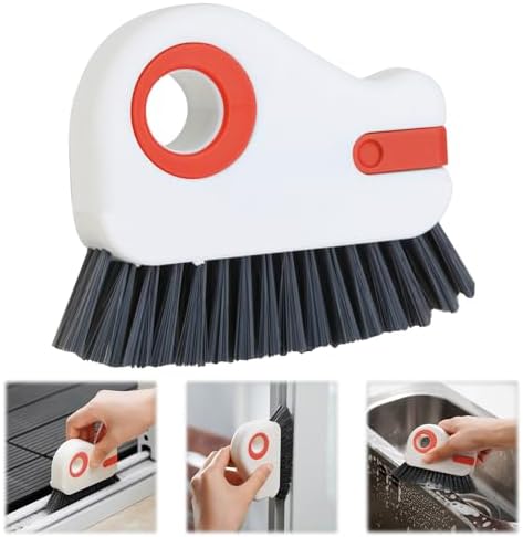 2 in 1 Groove Cleaning Brush, Grout Cleaner Tool & Multifunction Window Track - Image 7
