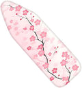 Nuxovilar Pink Cherry Blossom Ironing Board Cover 15x54 Polyester by Nuxovilar