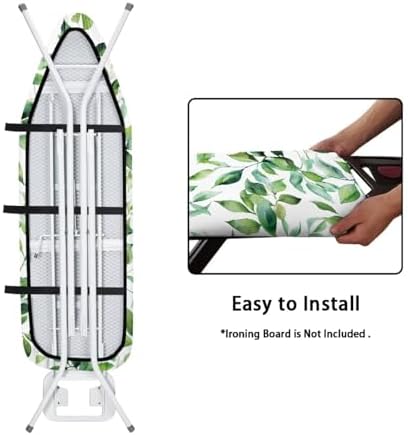 Green Leaves Ironing Board Covers Tabletop Ironing Board Cover Dust Cover - Image 4