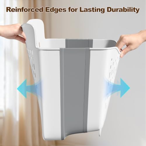 Spreezy 2 Pack Collapsible Laundry Basket - Image 5