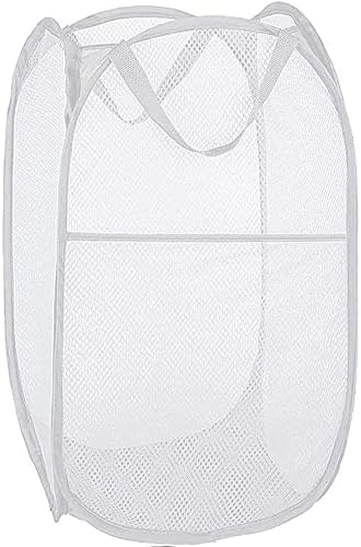BATTOO Deluxe Strong Mesh Pop up Laundry Hamper Basket by BATTOO
