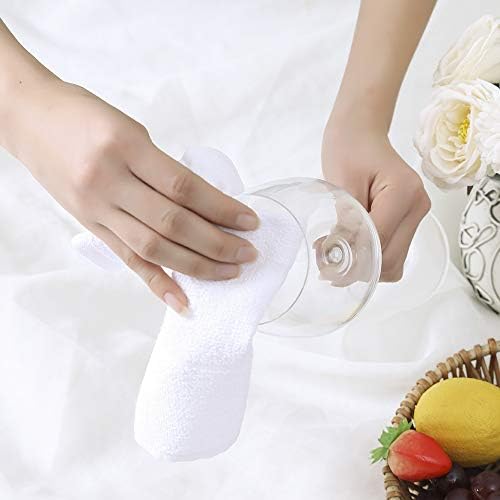 Glynniss Dish Rags for Washing Dishes, 100% Cotton red Kitchen WashCloths - Image 6