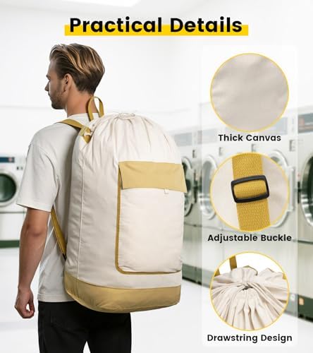 Vorspack Canvas Laundry Backpack - Image 5