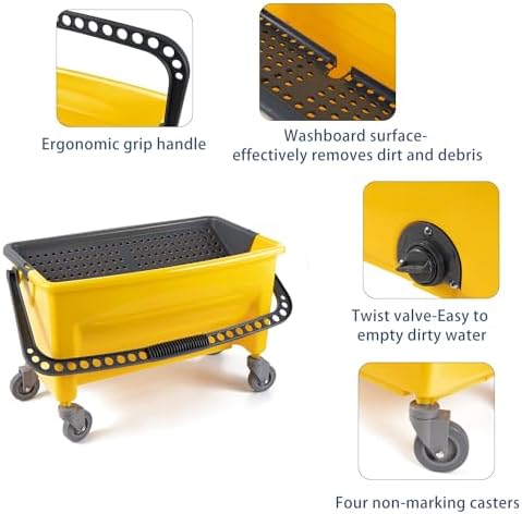 Matthew Cleaning Microfiber Finish Bucket - Image 3