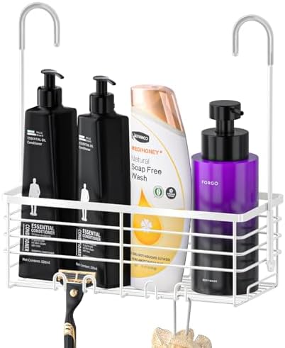 SHANSHUI Shower Caddy Hanging Bathroom Organizer Basket, Shampoo Bracket by SHANSHUI