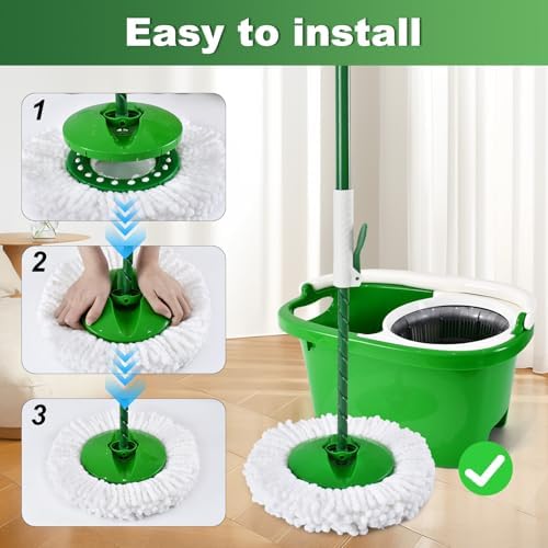 6PCS Spin Mop Head for Libman  Spin Mops System - Image 5