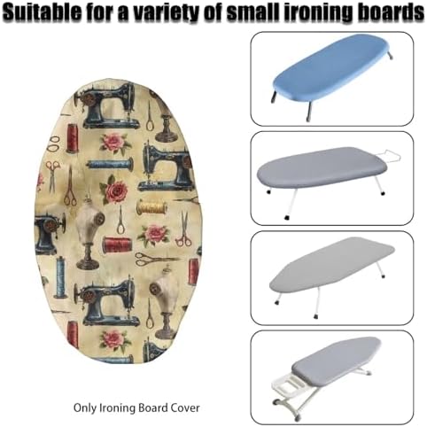 Sewing Ironing Board Cover for Iron Pad Protector Retro Table Top Ironing Board - Image 5