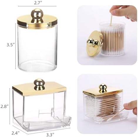Tbestmax 2 Pack Qtips Dispenser - Image 2