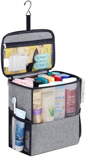 Lifewit Shower Bag Mesh Shower Caddy Portable College Dorm Room Essentials Tote by Lifewit