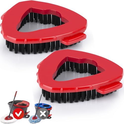 Spin Mop Scrub Brush Head Replacement by MXZONE