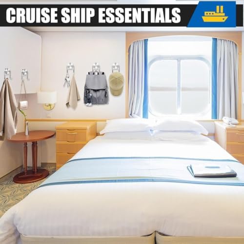 LOVIMAG Magnetic Hooks for Cruise Cabins Essentials 2026 Door Magnets 80LBS - Image 6