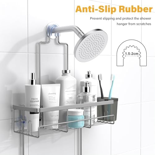 Hanging Shower Caddy Over Showerhead - Image 2