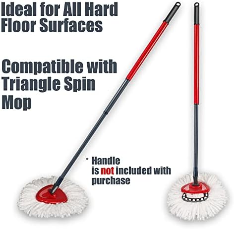 homsis 6+1 Pack Mop Replace Head and Base Replacement - Image 5