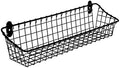 Spectrum Medium Wire Wall Basket Matte Black Rustic Wall Bin, Vintage Wire by Unknown