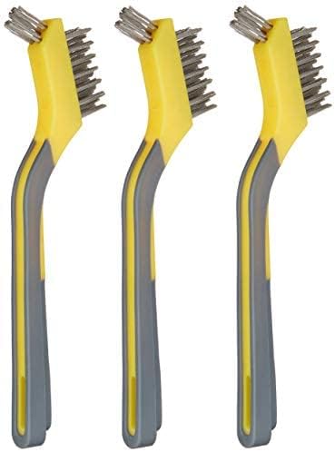 Amazon Basics Stainless Steel Mini Wire Brushes - Image 2