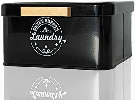 SACREDAY Dryer Sheet Holder Container by EasierLaundrySimplerLife