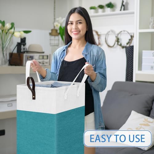HomeHacks 90L Rolling Laundry Basket - Image 6