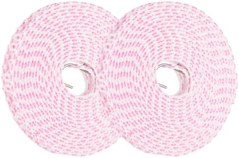 uxcell 2 Pcs Portable Travel Clothesline, 16.4ft Clothes Line Outdoors Travel by uxcell