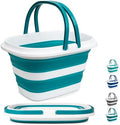 Large Collapsible Mop Bucket, 16L Plastic Bucket by Tiawudi