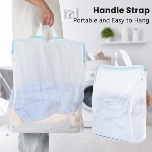 OTraki 12x16 Inch Mesh Laundry Bag 2 Pack Small Lingerie Bags - Image 4