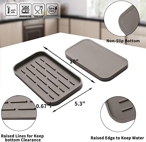 MicoYang Silicone Kitchen Sink Organizer Tray - Image 2