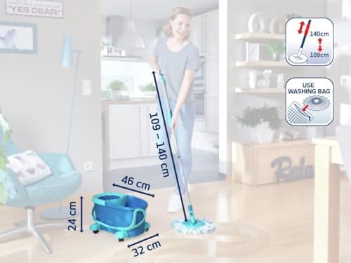 Leifheit Clean Twist Spin Mop and Bucket Set - Image 6