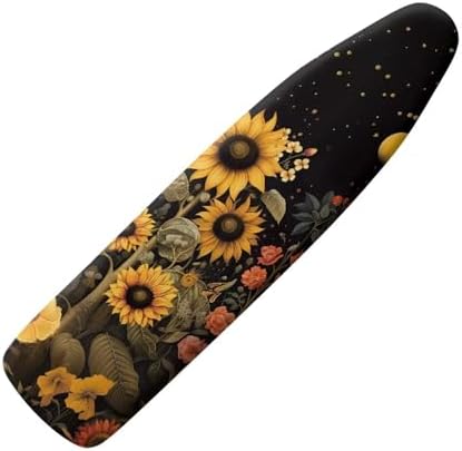 GLENLCWE Sunflower Ironing Board Cover, Heat Reflective Iron Board Cover by GLENLCWE
