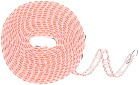 uxcell Windproof Clothesline, 5M 16.4ft Plastic Non-Slip Clothes Drying Rope by uxcell
