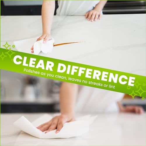 The White Green Cloth 1-Pack Reusable Cleaning Cloth - Image 5