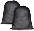 OTraki 20x24 inch Mesh Laundry Bags 2 Pack Fine Mesh Heavy Duty Drawstring Bag by OTraki