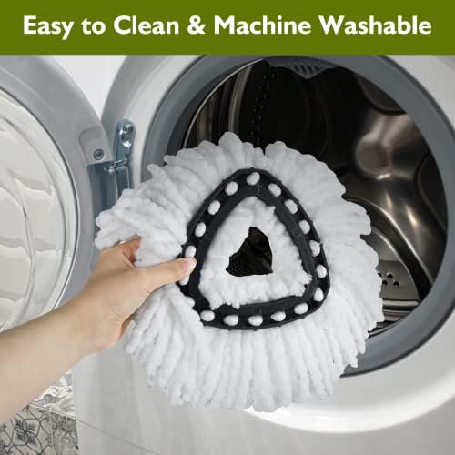 4 Pack EasyWring Spin Mop Refill Replacement Heads - Image 5