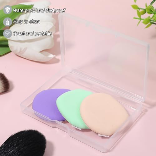 KALIONE 3-Piece Portable Travel Cotton Pad Holder - Image 5